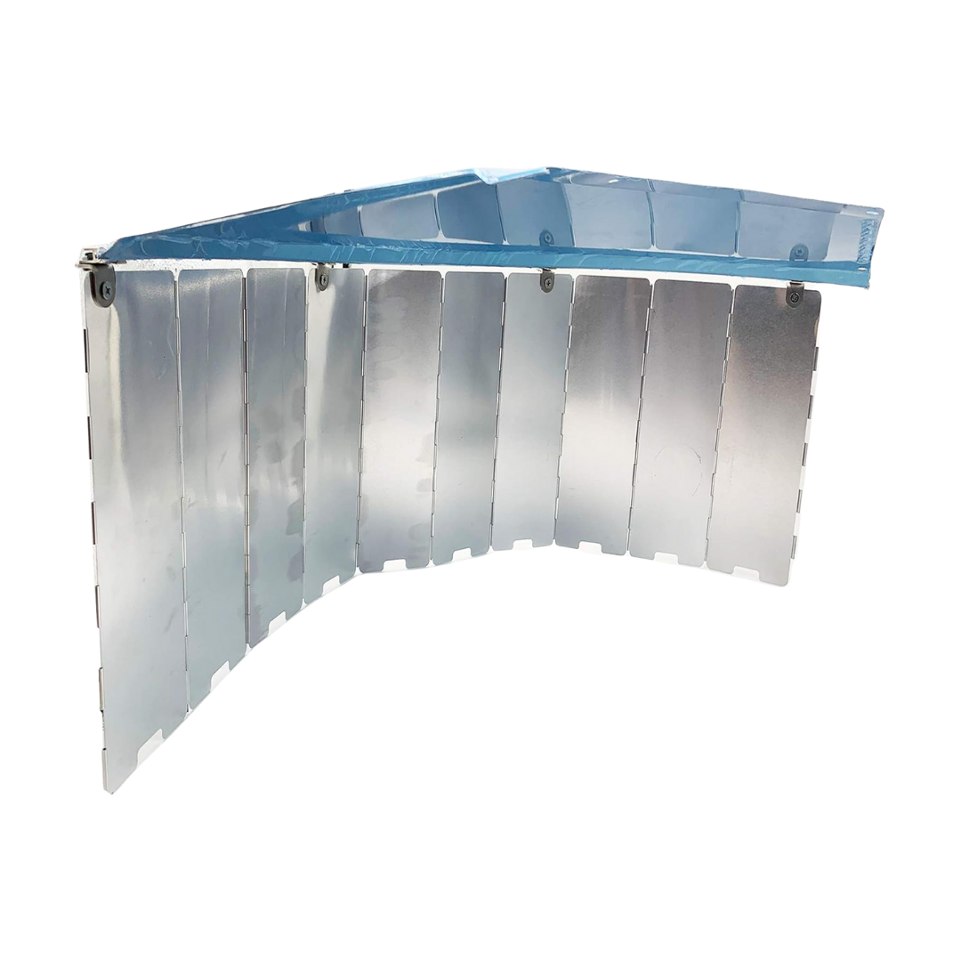Collapsible Heat Reflector Shield for 10-Panel Aluminum Patio Heater