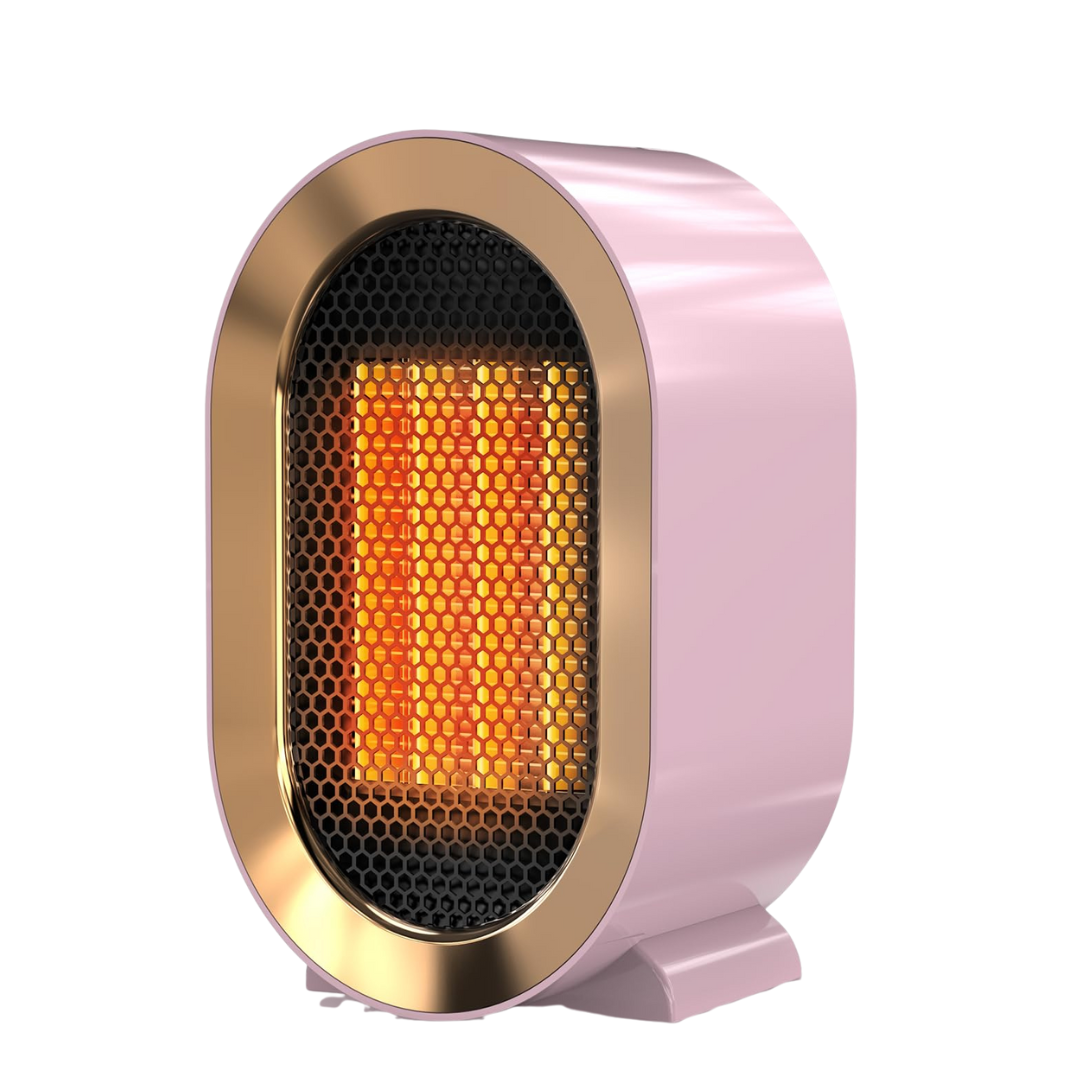 Adjustable Tilt Space Heater, 1200W PTC, Dual Modes, Auto Shutoff