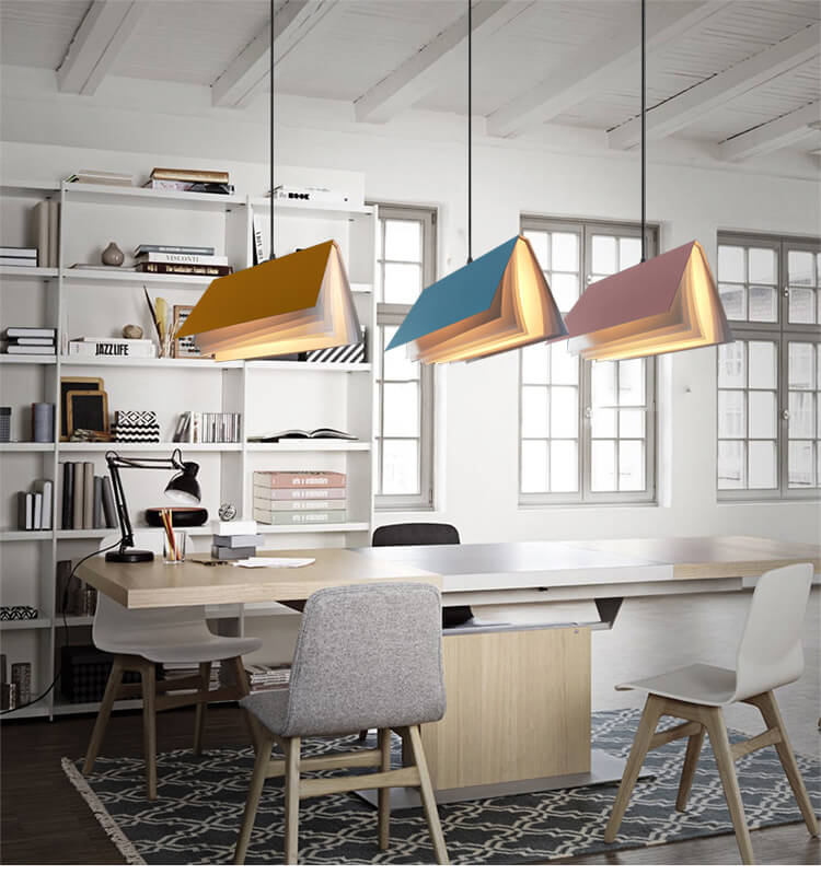 Literary-Inspired Pendant Light – Elegant Ceiling Illumination