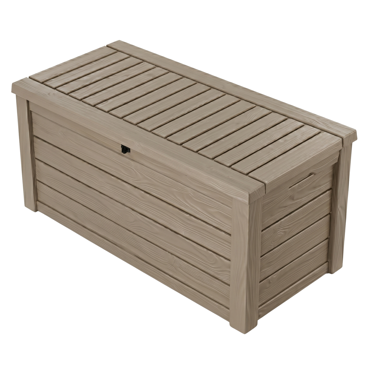 Outdoor Storage Bench with 150 Gallon Capacity - Resin Deck Box