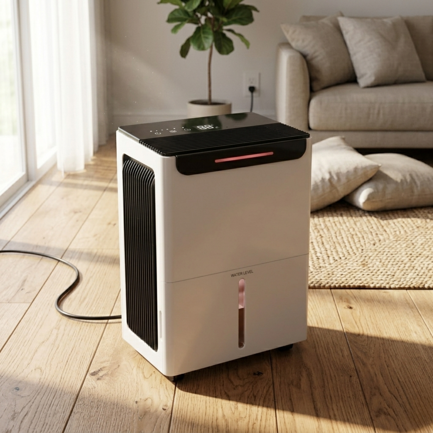 Dehumidifier for Home up to 1600 Sq Ft – Auto Mode & 3 Fan Speeds