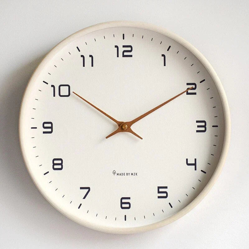 Tranquil Essence Wall Clock – Elegant Wood Design