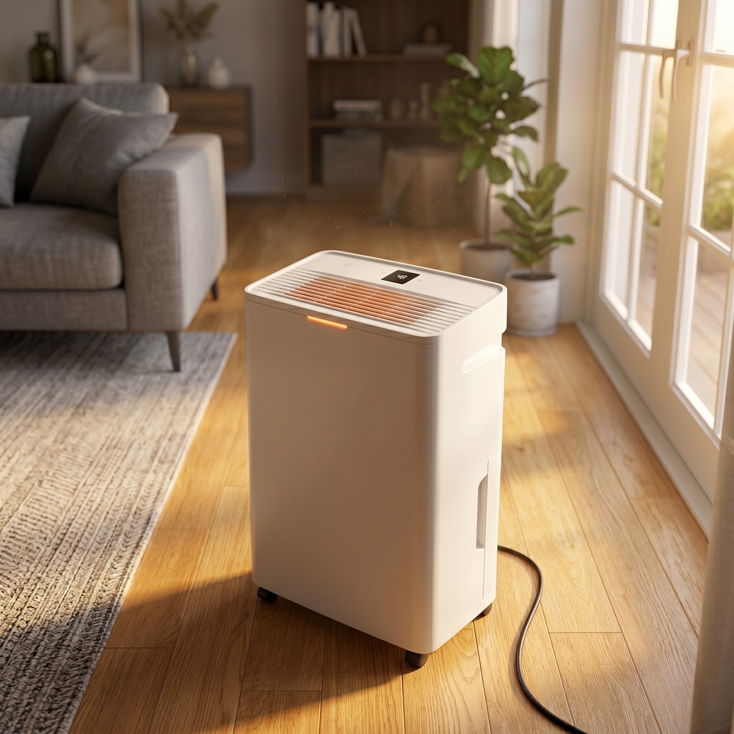 Dehumidifier with Drain Hose for Homes up to 4500 Sq Ft – 45 Liters