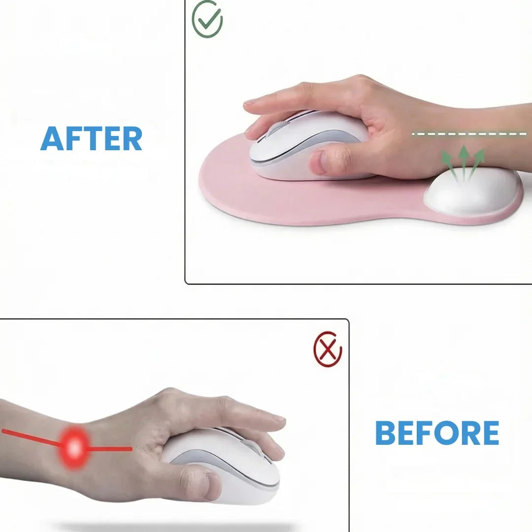 Wrist Support Mouse Pad for Comfort and Ergonomics