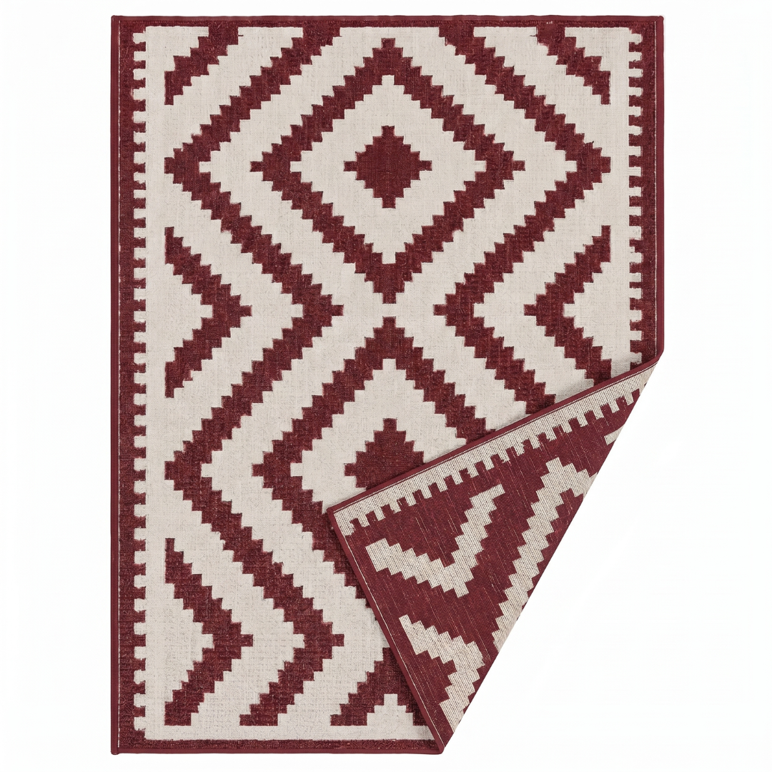 Water-Resistant Reversible Rug for Outdoor Use – 6x9 ft for Patio, Deck, RV