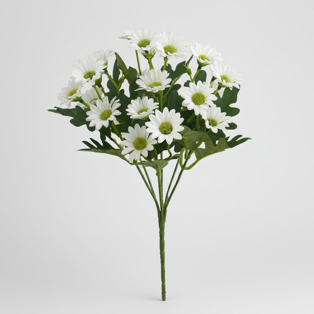 Vibrant Faux Daisy Bouquet for Effortless Home Decor