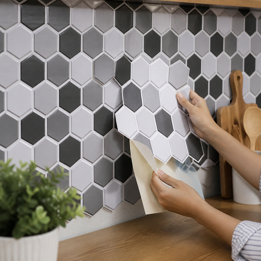 3D Brick Pattern Peel & Stick Wall Decal (30 cm x 30 cm)