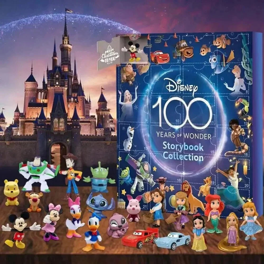 Advent Calendar 24 Collectible Plastic Figures