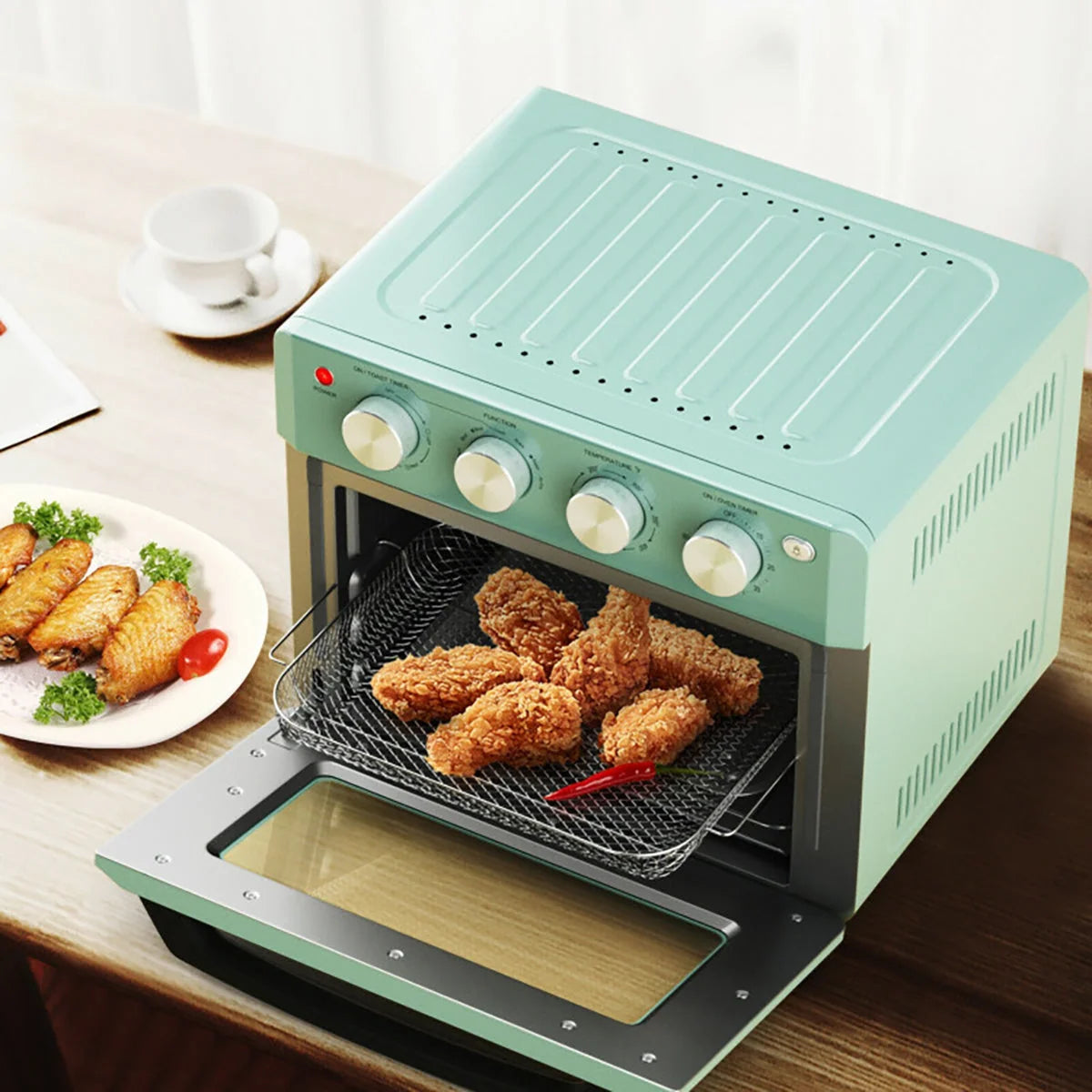 Air Fryer Toaster Oven 7-In-1 19-Quart Capacity