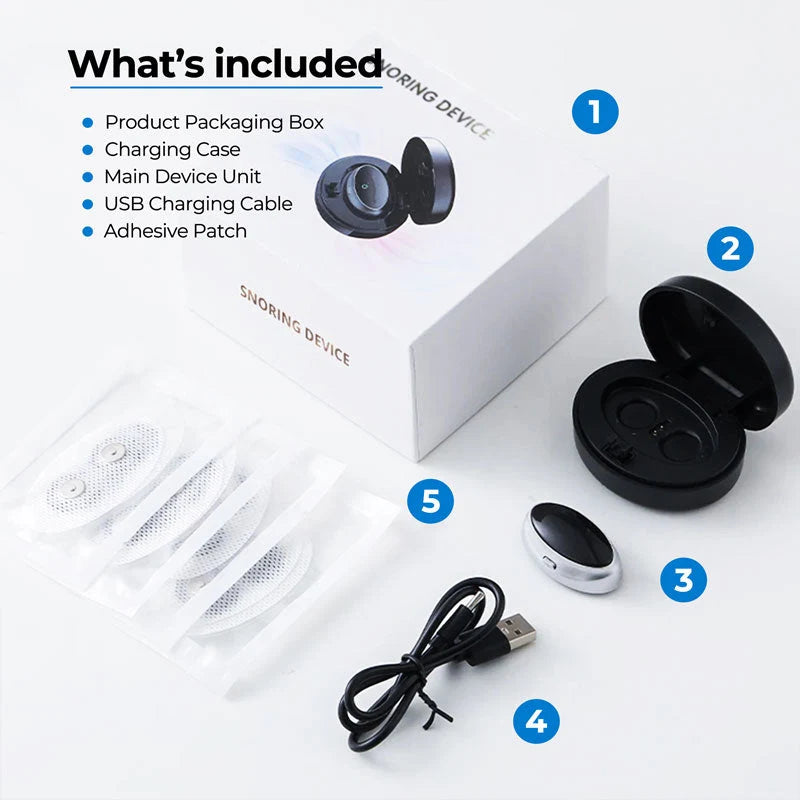 Anti-Snoring Chin Clip Soft Adjustable Ergonomic Support
