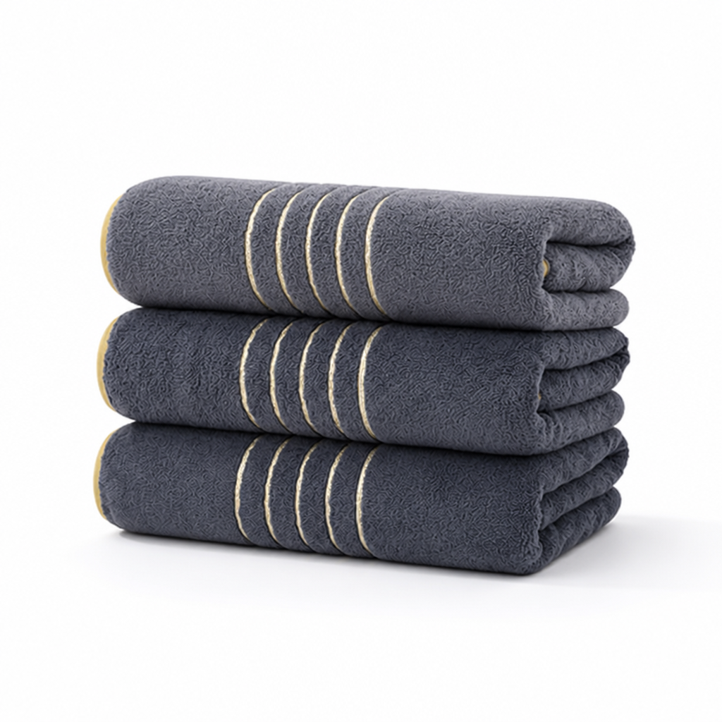 Bath Towel Set Microfiber Extra Soft Highly Absorbent