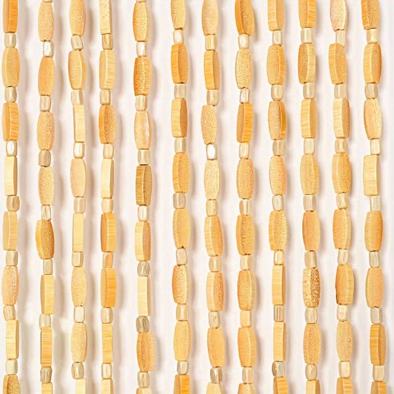 Beaded Curtain Bamboo-Inspired Lightweight 52 Strands