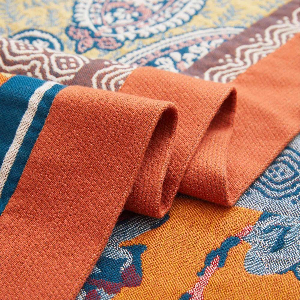 Blanket 100% Cotton All-Season Machine Washable