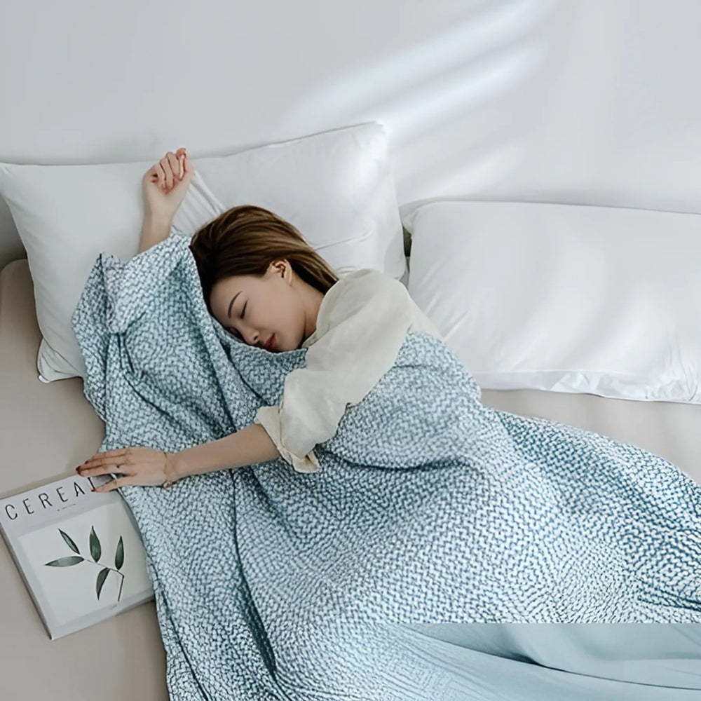Blanket Pure Cotton Breathable Reactive Print