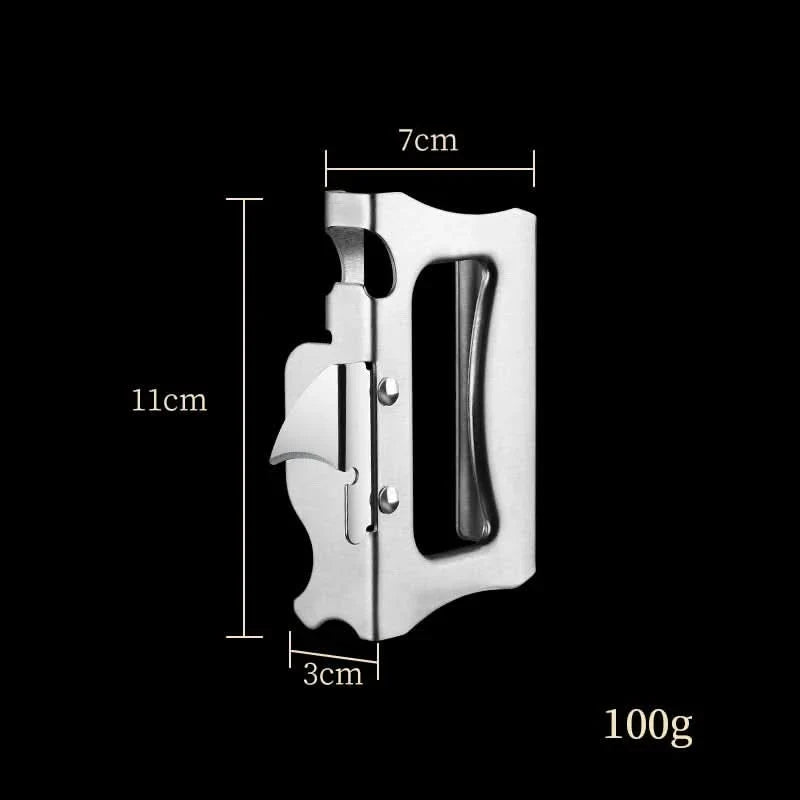 Bottle & Jar Opener Stainless Steel Ergonomic Handle