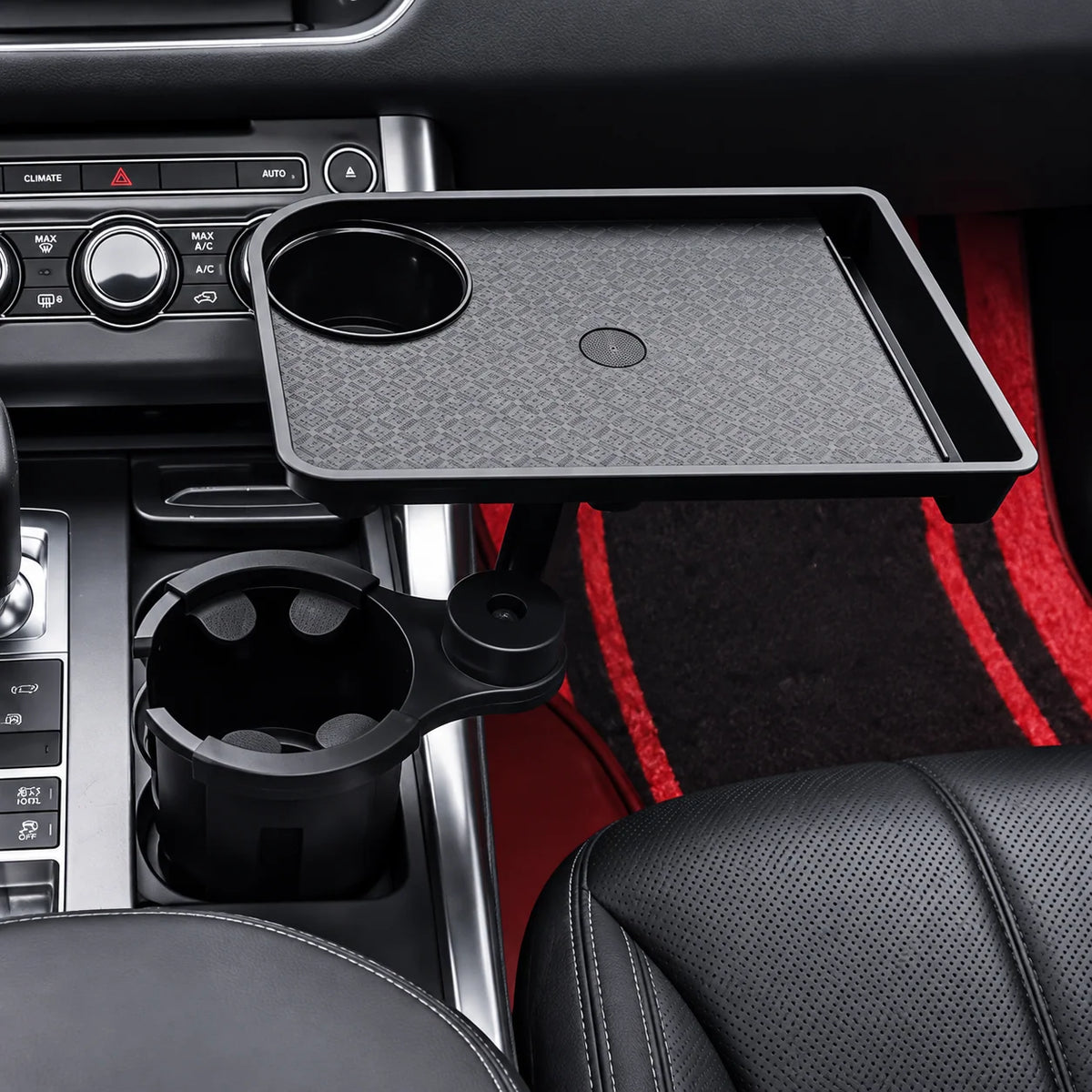Car Cup Holder Tray 360° Rotating Extra Cup Holder