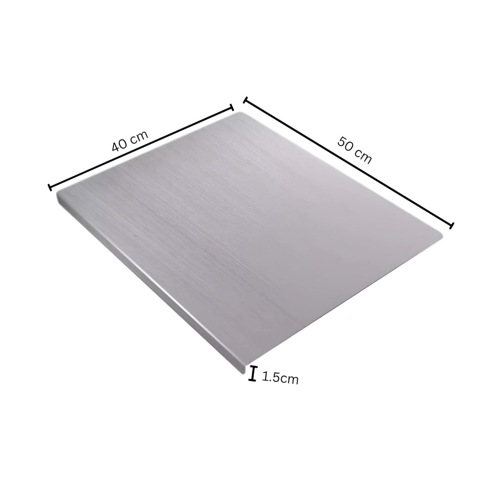 Chopping Board 304 Stainless Steel Non-Slip Hem