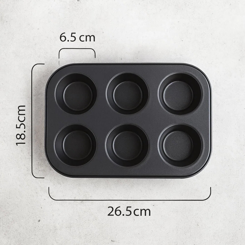 Cupcake & Muffin Pan Carbon Steel Non-Stick Even Heat