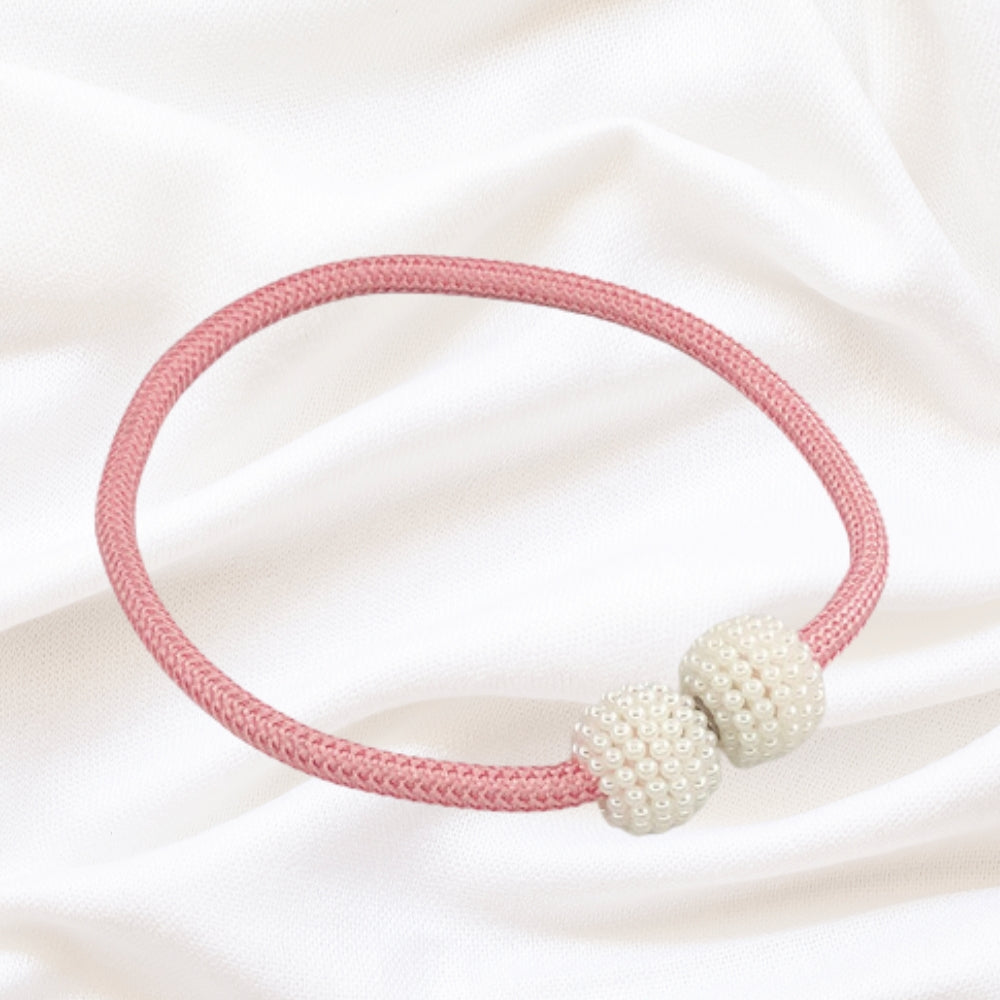 Curtain Tiebacks Magnetic Faux Pearl Set of 2