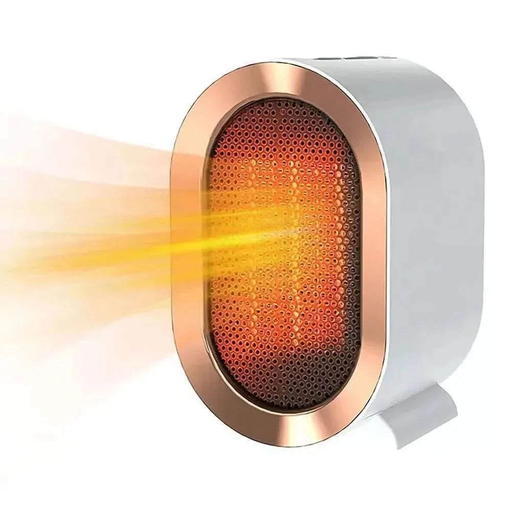 Desk Heater PTC Ceramic Tip-Over & Overheat Protection
