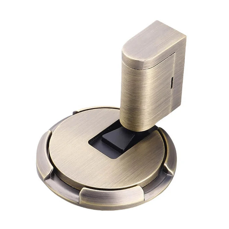 Door Stopper Floor-Mounted Foot-Operated Push-Lock