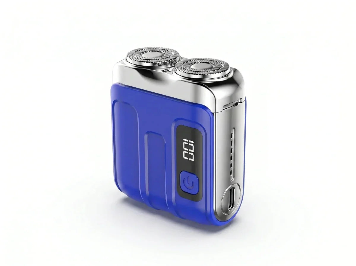Electric Shaver Wet & Dry USB-C Rechargeable Compact Travel Size