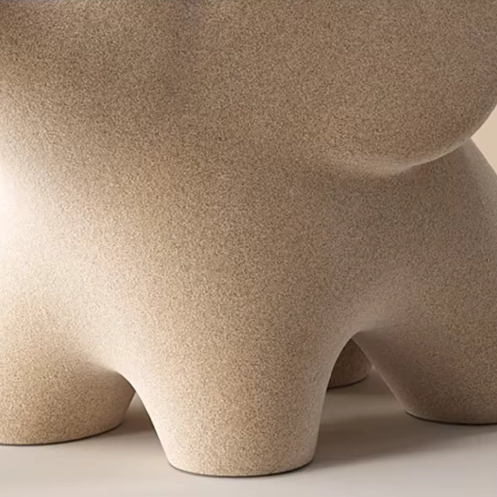 Elephant Figurine Minimalist Matte & Lightweight Resin