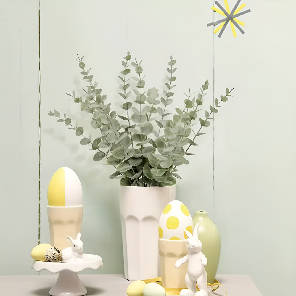 Eucalyptus Leaves Realistic Set of 24