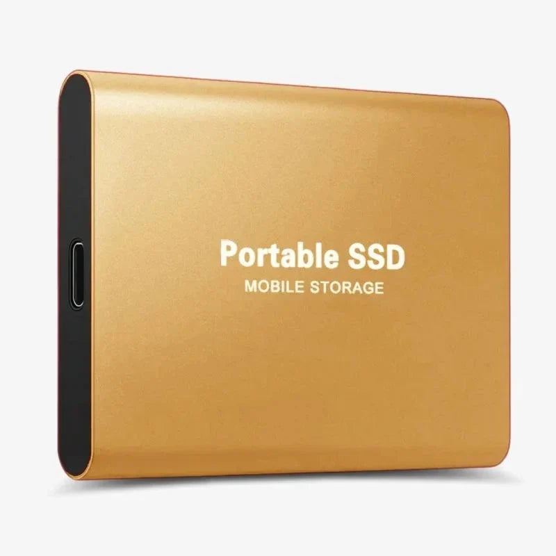 External SSD Portable USB-C Aluminum Housing 1050 MB/s