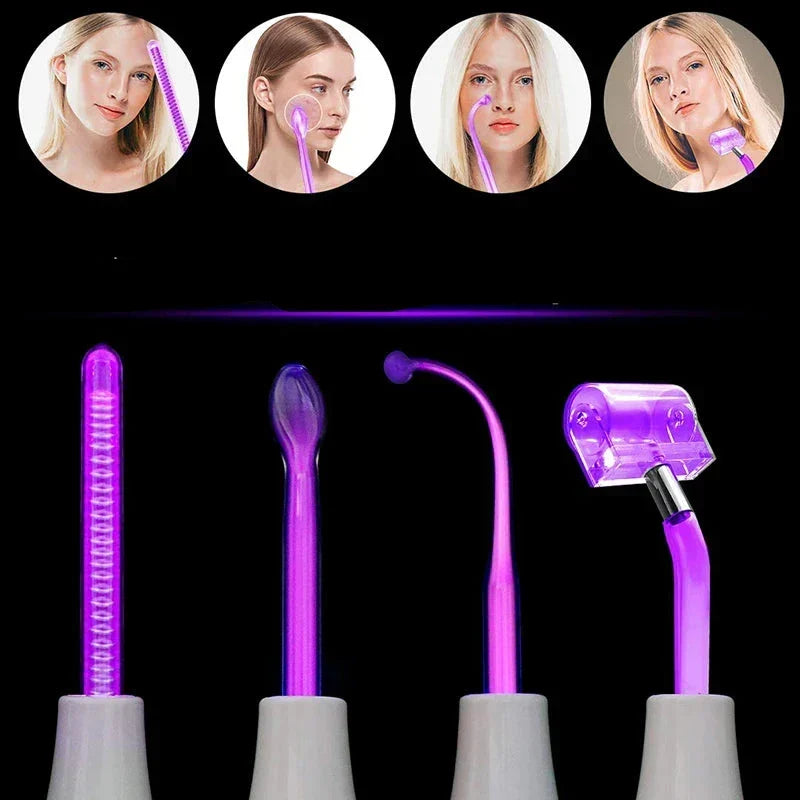 High Frequency Facial Wand Glass Electrode Face & Scalp Care