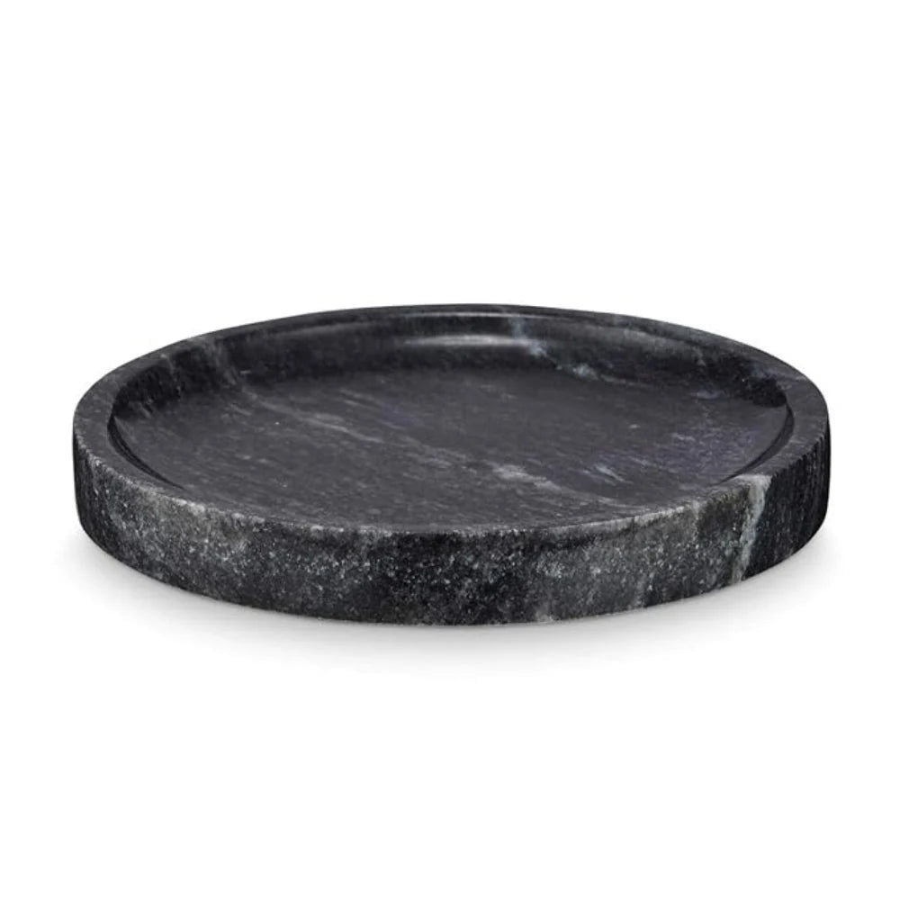 Jewelry Tray Round Marble Durable & Easy-to-Clean