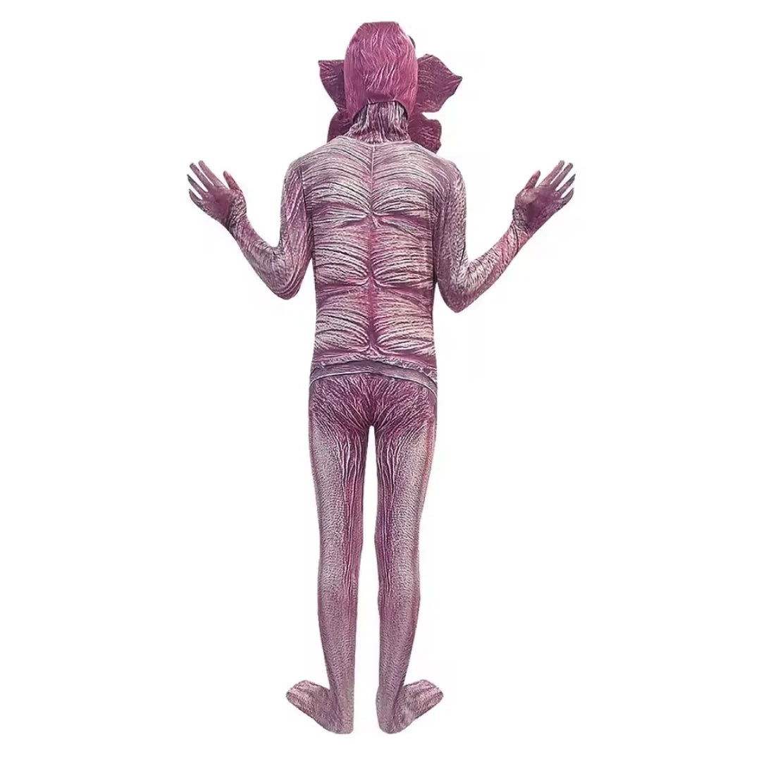 Kids Creature Costume Jumpsuit & Petal Mask Set