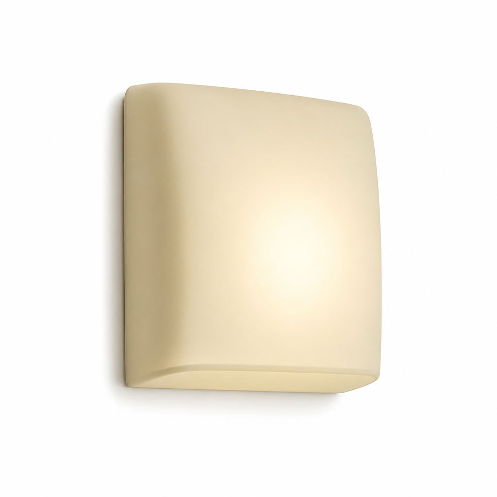 Modern Sculptural Resin Wall Lamp