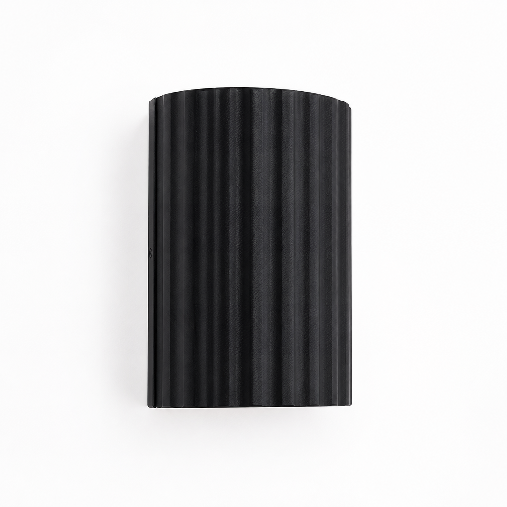 Modern Sculptural Resin Wall Lamp with Integrated LED