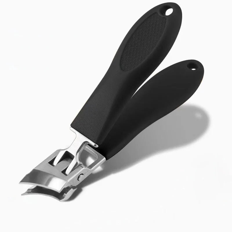 Nail Clipper Extra-Strength Stainless Steel Ergonomic Non-Slip Handle