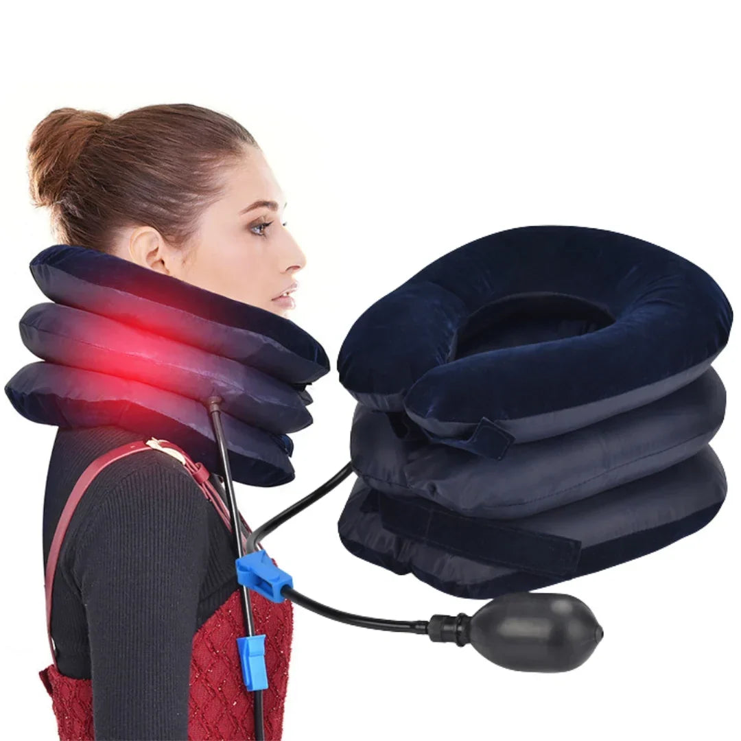 Neck Stretcher Inflatable Adjustable Portable Cervical Traction