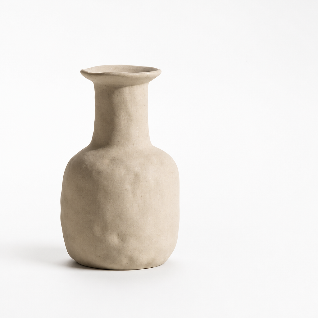 Nordic Geometric Ceramic Tabletop Vase