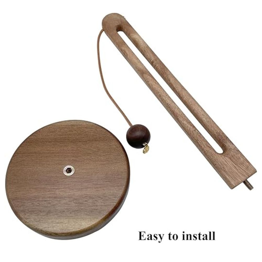 Paper Towel Holder Acacia Wood Anti-Slip & Roll Stopper