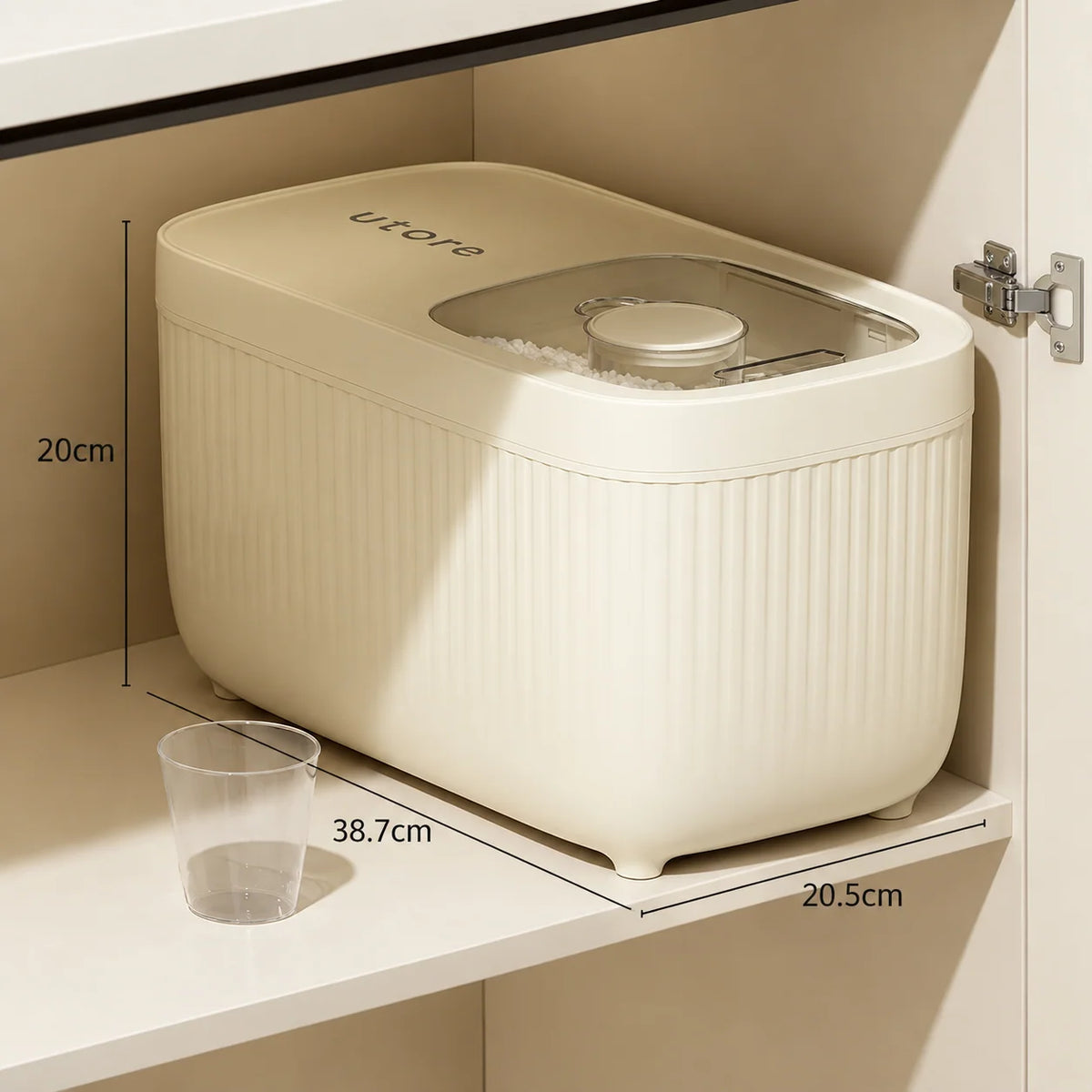 Pet Food Storage Container Airtight Seal & BPA-Free