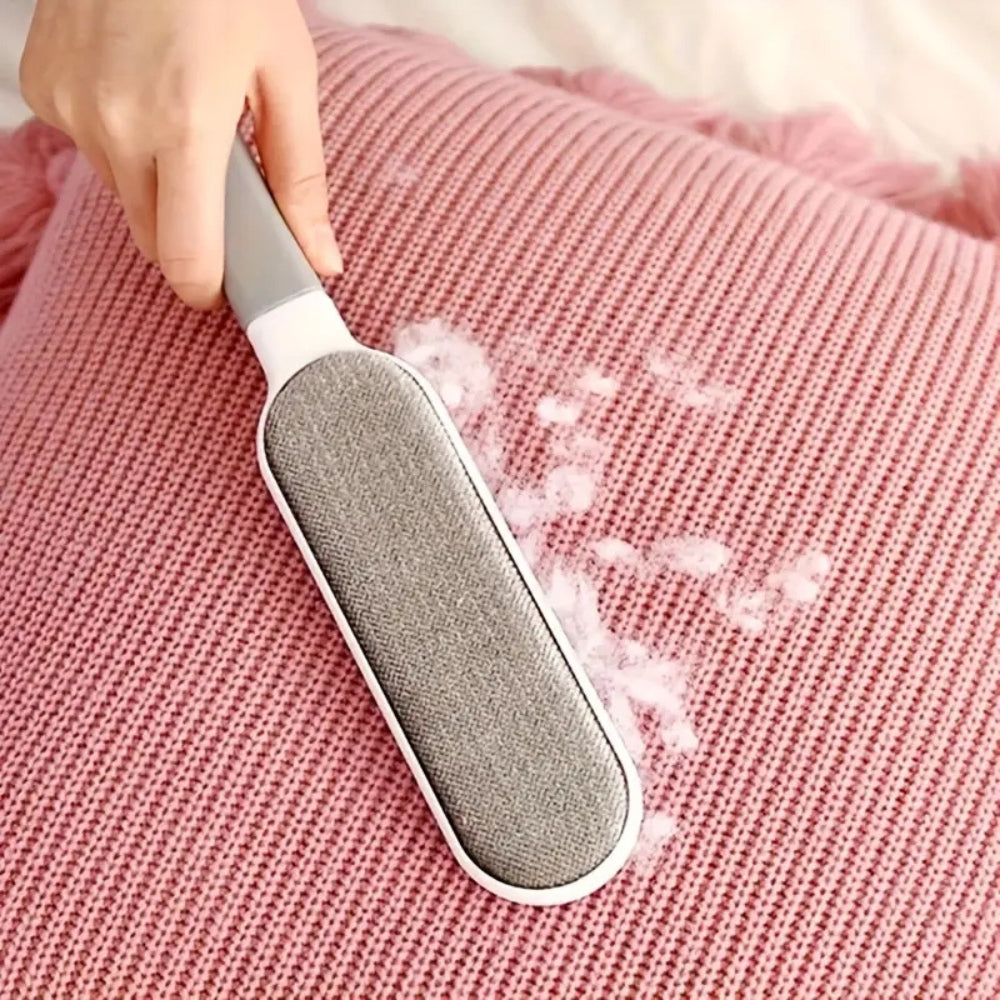 Pet Hair Remover Brush Double-Sided Electrostatic Reusable & Easy-Clean