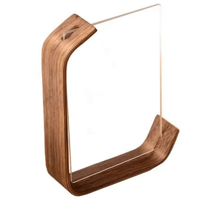 Picture Frame Double-Sided Wood & Acrylic Tabletop