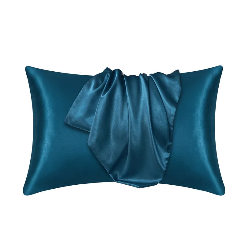 Pillowcase 100% Mulberry Silk Hypoallergenic Smooth Feel for Skin & Hair
