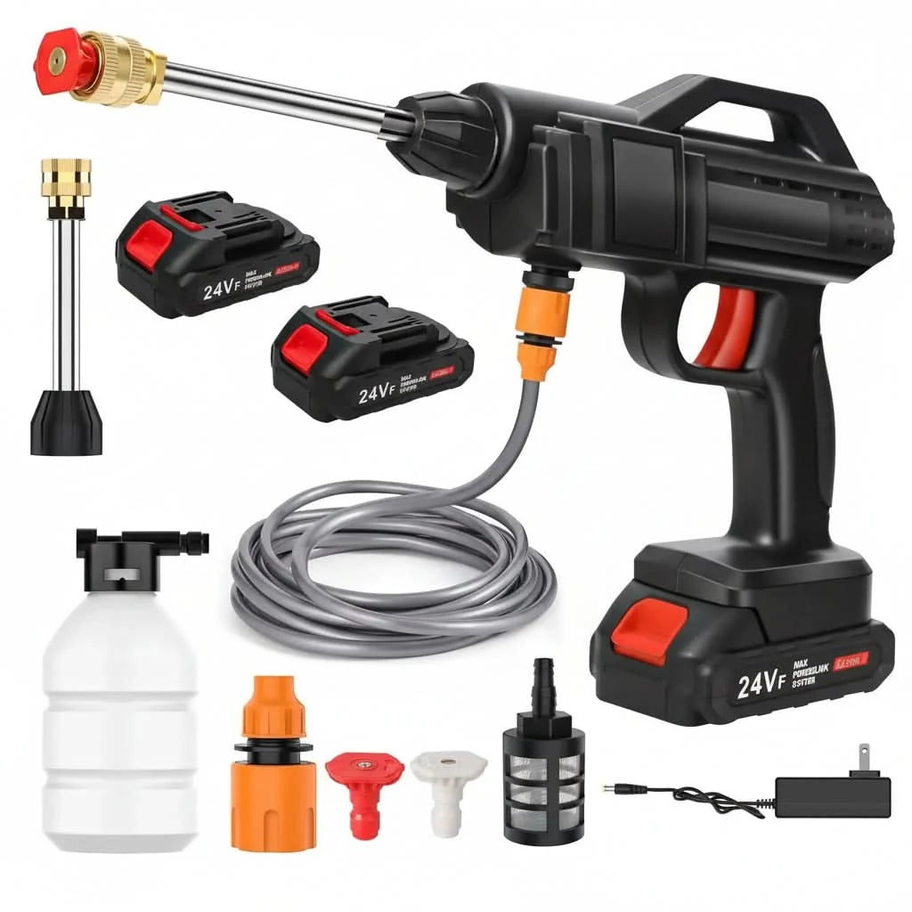 Pressure Washer Cordless 32,343 PSI 16.4 Ft Hose