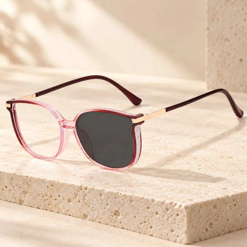 Progressive Reading Glasses Photochromic Blue Light & UV Protection