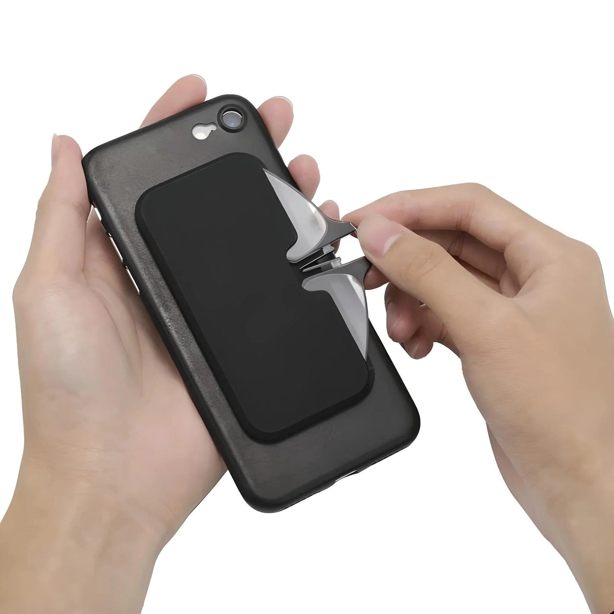 Reading Glasses Clip-On Frameless Compact Retractable Case