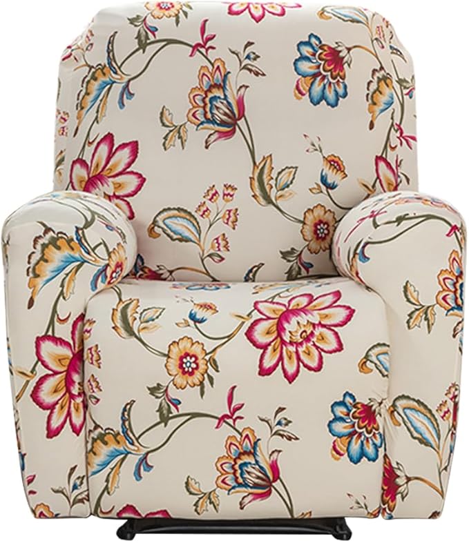 Recliner Sofa Cover Elastic Fit & Side Pockets