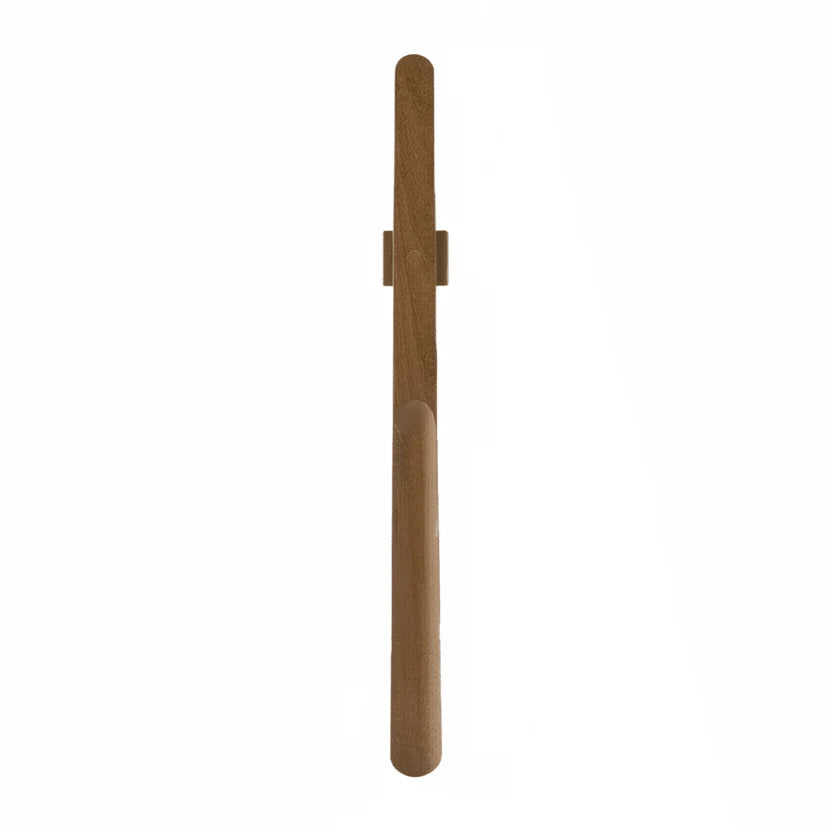 Shoehorn Extra-Long Walnut Wood Magnetic Storage