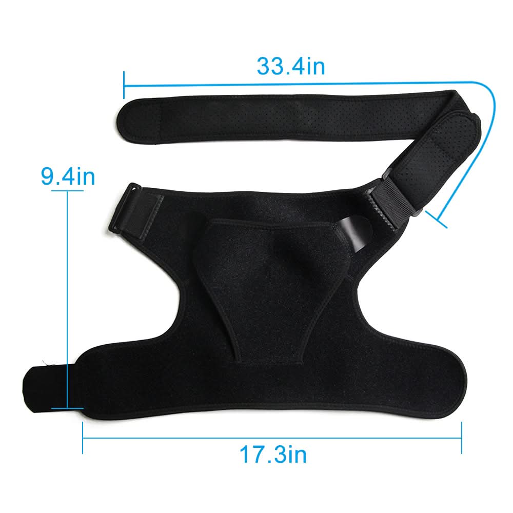 Shoulder Brace Rotator Cuff Support Adjustable Breathable Straps