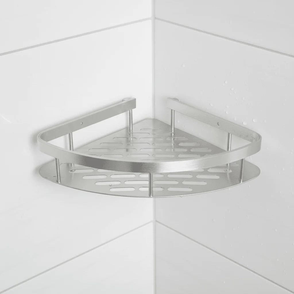 Shower Caddy Stainless Steel Adhesive No-Drill Mounting