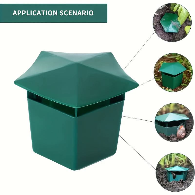 Snail & Slug Trap Reusable Chemical-Free Weather-Resistant